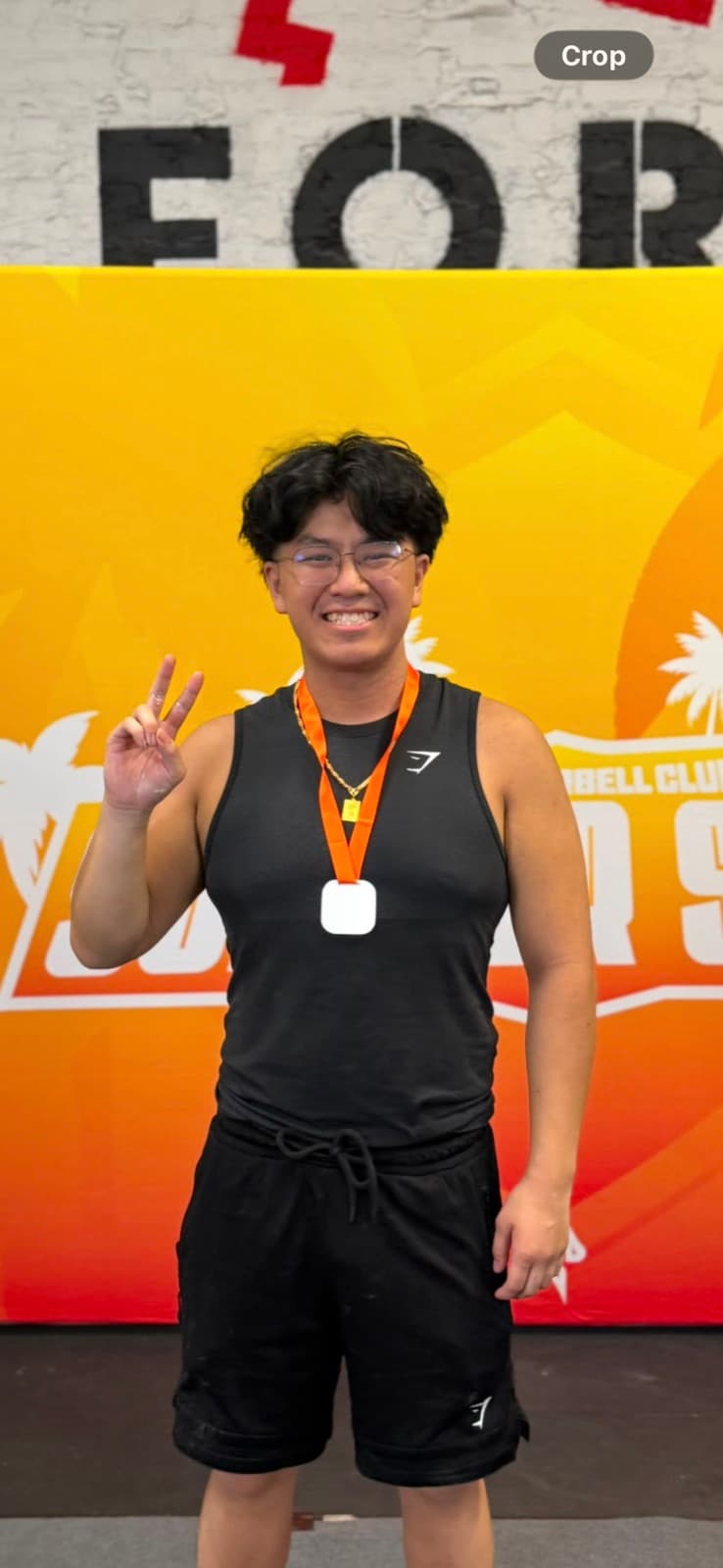 Joey Pang on the podium at Summer Slam, British Powerlifting, July 2026